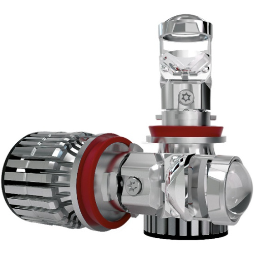 MTF LIGHT Mini LENS   H11/H8/H16 12/24V 55W 4000LM, 6000K, (ком 2шт) фото 3