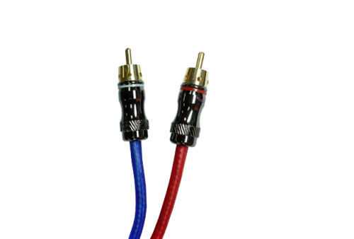 PRIDE DIAMOND (1м, 2 кан.) луж.медь RCA кабель фото 3