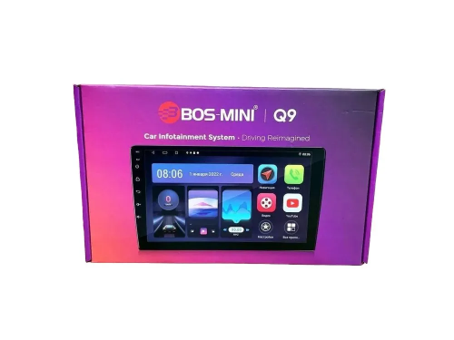 2 DIN BOS MINI Q9 10",Android 12.0, 2G/32G, Автомагнитола фото 4