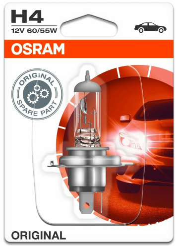 OSRAM Original Line H4 (60/55W 12V) Галогенная лампа, 1шт. фото 5