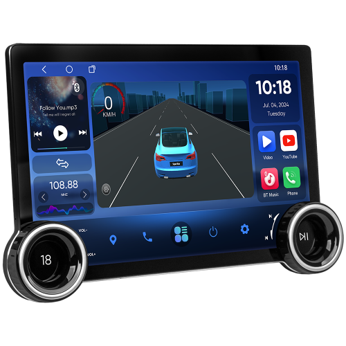 2 DIN  ACV AD-1102 DSP мультимедиа-станция QLED 11.5" Android 13/6+128