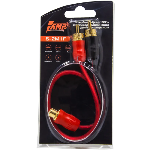AMP S-2M1F RCA-Разветвитель 1 МАМА-2ПАПА