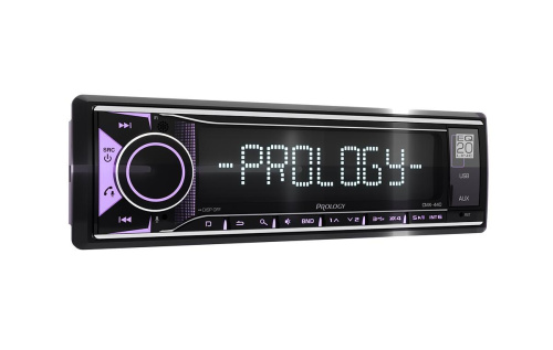 PROLOGY CMX-440 Автомагнитола 1DIN, с bluetooth, С пультом ДУ