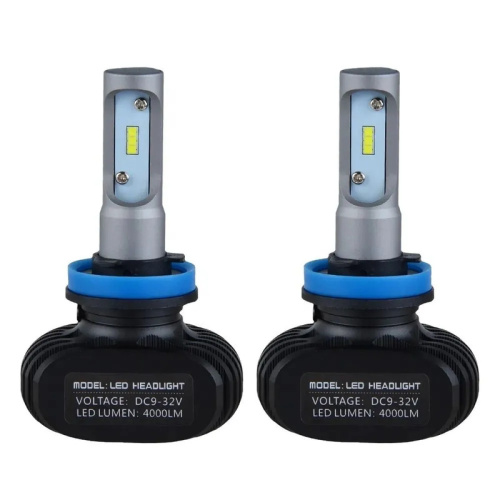 LED S1 Pro-H11, (компл 2шт) Светодиодная лампа головного света фото 2