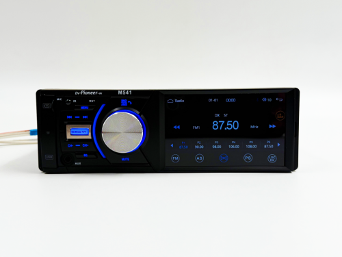 DV-Pioneer .OK M541 Автомагнитола 1DIN, с экраном,  с bluetooth, С пультом ДУ фото 2
