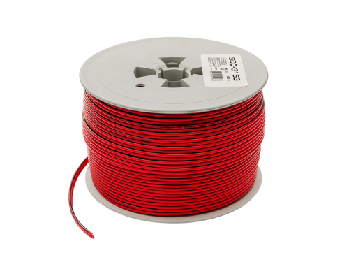 AURA SCC-3153  2x1.5мм² (16Ga), бескислородная медь (OFC) 100м  красный
