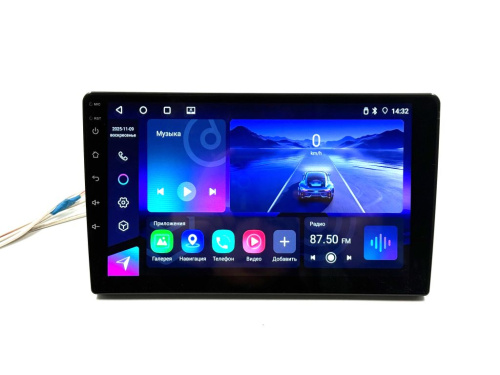 2 DIN DV-Pioneer ok E4 9"Андроид, 4 ядра, 4/64, с bluetooth Автомагнитола фото 2