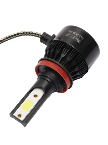 Energy Lite LED C6-H4, 2LED, 6500K DC9-32V с вентилятором  (SILVER) (компл 2шт ) (Original) фото 2