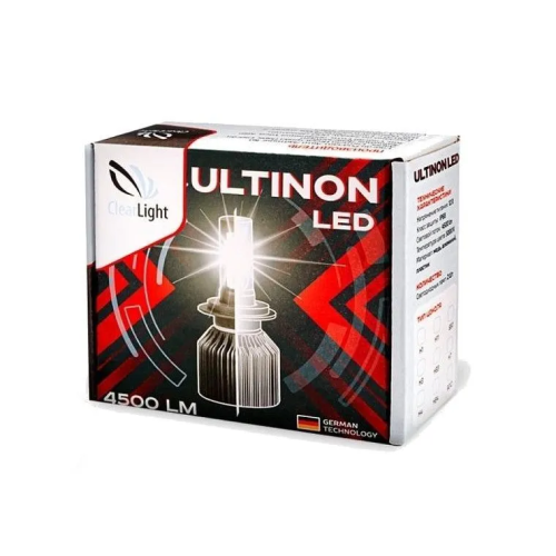 Clearlight Ultinon H11  (4500 Lm. ) 5000 K Led лампа фото 2