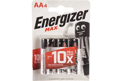 Energizer LR06 АА BL4  Батарейка (пальчиковая) фото 3