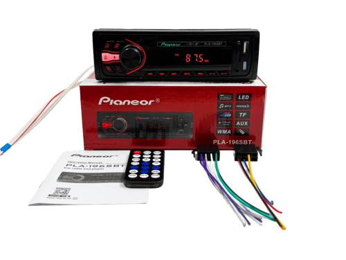 Planeor PLA-196SBT Автомагнитола 1DIN, с bluetooth фото 3