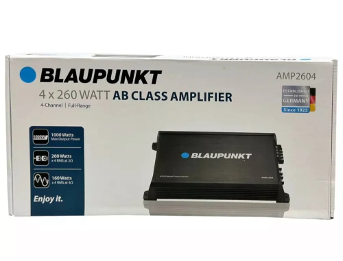 Blaupunkt AMP2604 усилитель 4*260 watt AB class фото 3