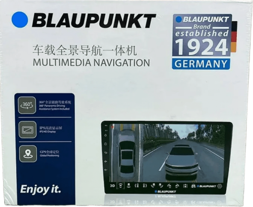 2 DIN Blaupunkt ST-9" 4/64 Поддержка камеры 360 градусов