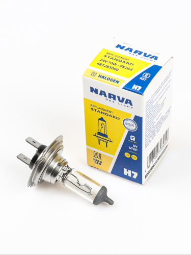 NARVA H7 24V 70W STANDART Лампа 48728 3000 фото 5