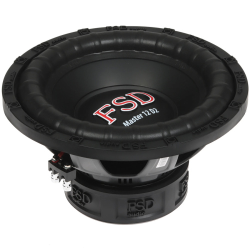 FSD audio MASTER 12D2 Сабвуфер (12", 2+2 Ом, RMS 700Вт,МАХ 1400Вт,американская звуковая катушка 2,5"