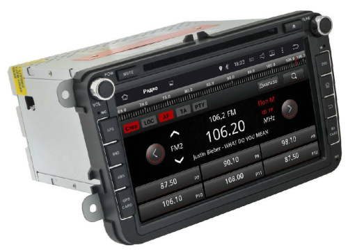 INCAR AHR-8684 (VW PASSAT, GOLF 06-13) фото 2