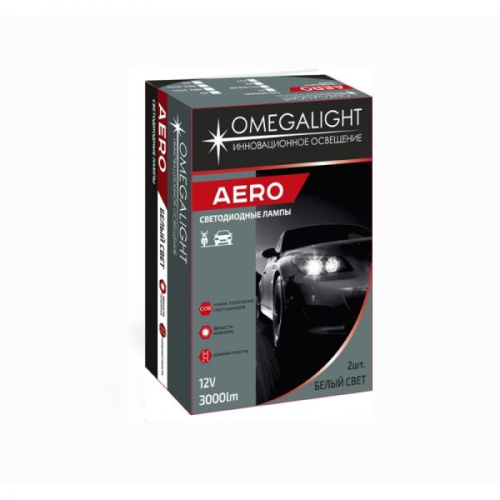 LED Omegalight Aero HB3 3000lm