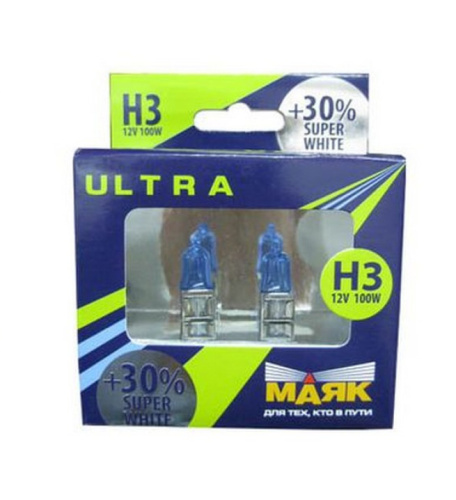 Маяк Super White H3 12V -55Вт (Pk22s) 82320SW Лампа