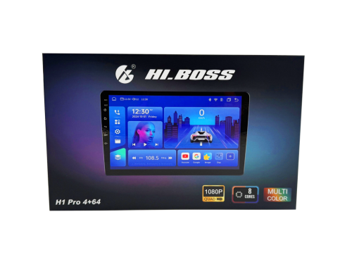 2 DIN Hi.BOSS H1 PRO 4+64Gb Автомагнитола
