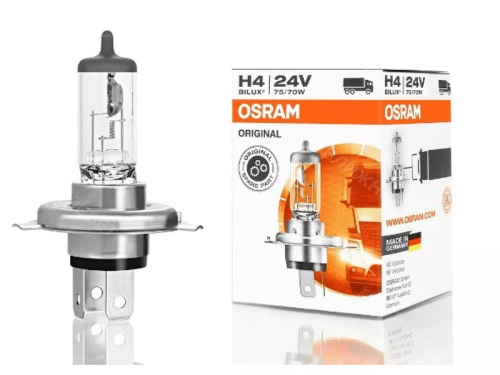 Osram H4 24V (75/70W) ORIGINAL, 1 шт. 64196