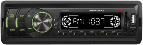 Soundmax ССR 3050F Автомагнитола 1DIN