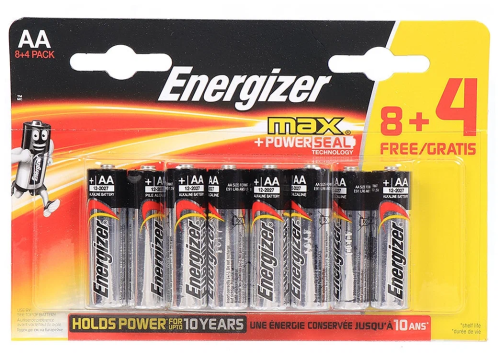 Energizer LR06 BL12 Батарейка (AA) (12шт в уп) фото 2