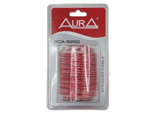 AURA SCA-B250 2x2.5мм² (14Ga), 10 метров, блистер