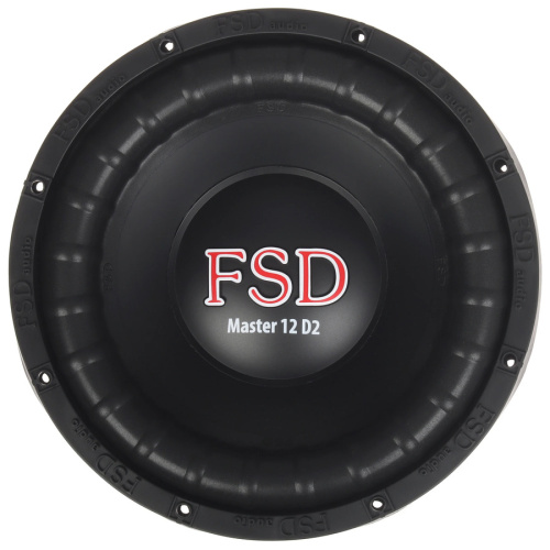 FSD audio MASTER 12D2 Сабвуфер (12", 2+2 Ом, RMS 700Вт,МАХ 1400Вт,американская звуковая катушка 2,5" фото 2