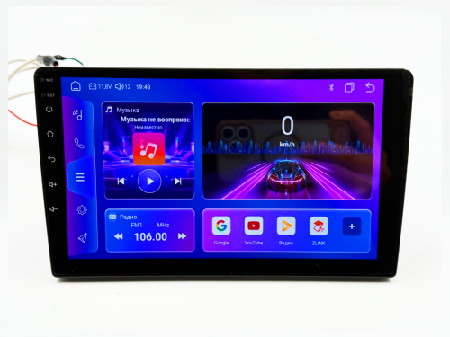 2 DIN Hi.BOSS CC2 PRO 4+64GB 9" 8 ядер, 4 G SIM, IPS экран Автомагнитола фото 5