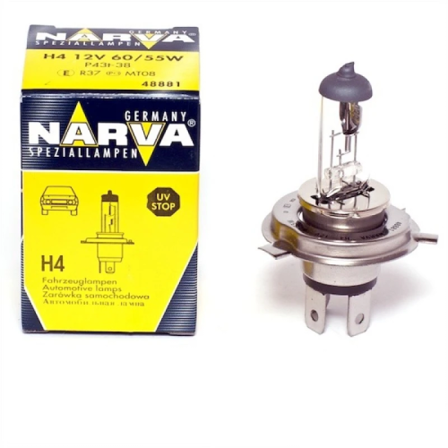 NARVA H4 12V 60/55W STANDART  лампа 48881 3000