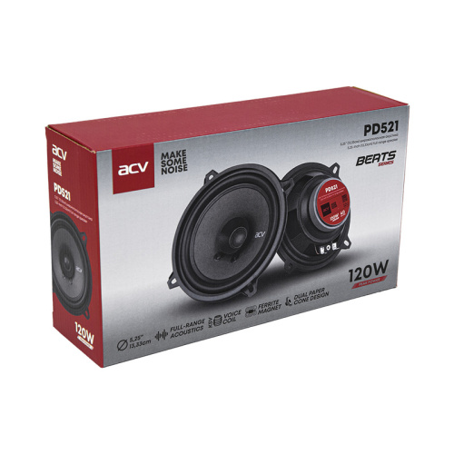 ACV PD-521 BEATS Акустика (Широкополосная, 5,25", 13см.) фото 2