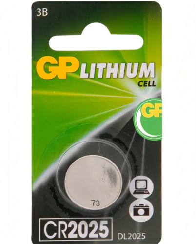 GP CR2025 (в штатный брелок)
