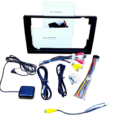 2 Din DIAMOND ES80 10" 4+32Gb 4 ядра,c "крутилками", в комплекте рамка под 9" фото 2