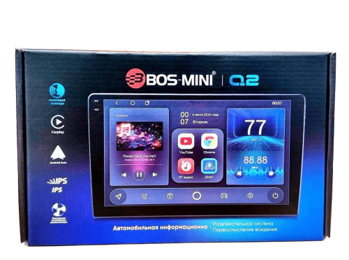 2 DIN BOS MINI Q2 9"4+64