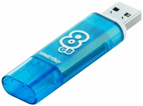 Smart Buy USB 8GB Glossy series Blue фото 3