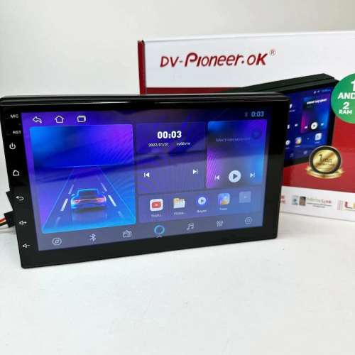 2 DIN DV ok  AHD-1067 10", ANDROID 13 фото 2