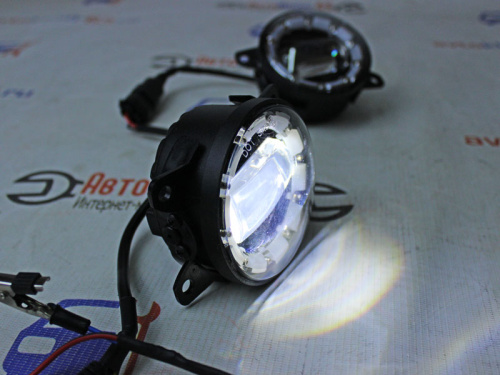 Светодиодные ПТФ 4 линзы, (GO214)Lada Vesta фото 3