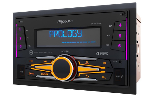 PROLOGY PRM-120 FM/USB/BT ресивер с DSP процессором фото 3