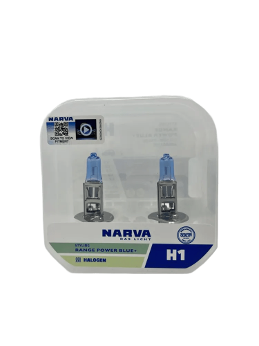 NARVA H1 12V 55W Range Power Blue+ 3700K( 2 лампы в боксе) 48630 2100