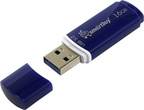 Smart Buy USB 16GB Crown Blue 3.0 фото 3