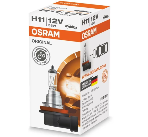 OSRAM Original Line H11 (55W 12V) Галогенная лампа, 1шт. фото 4