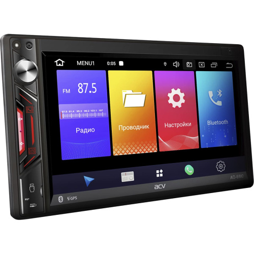 2 DIN  ACV AD-6910 (EURO Android 9.0, 6,9" 2GB+32GB)