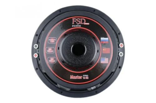FSD audio PROFI 12D2 PRO Сабвуфер (12",2+2 Ом,RMS1750Вт,МАХ 3200Вт,американская звуковая катушка 3" фото 2
