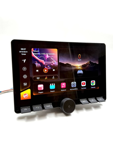 2 DIN BOS MINI T101DSP (4+64GB)10",4 ядра, крутилка и физические кнопки фото 5