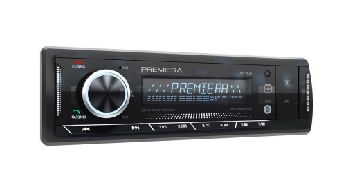 Premiera DSP-400 Автомагнитола 1DIN, с bluetooth, С пультом ДУ фото 2