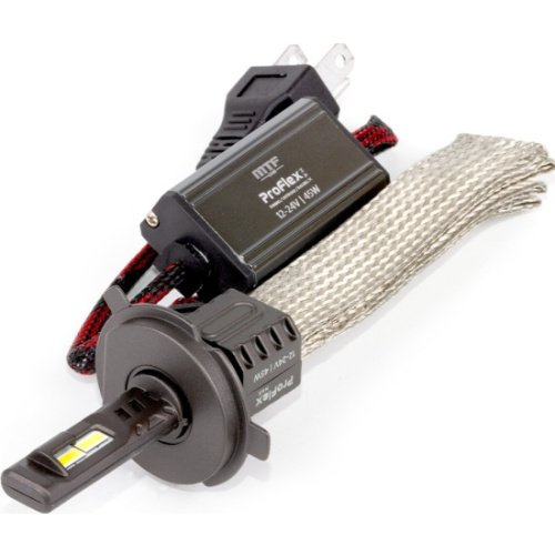 MTF LIGHT ProFlex Max H4/H19 45W 4500LM,6000K,No Fan 12-24V  (ком 2шт) фото 2