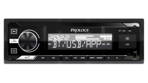 PROLOGY GT-150  Автопроигрыватель FM/SD/USB/BT фото 2